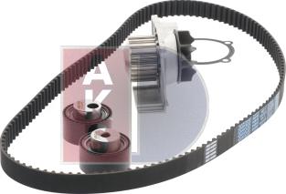 AKS Dasis 570260N - Water Pump & Timing Belt Set autospares.lv