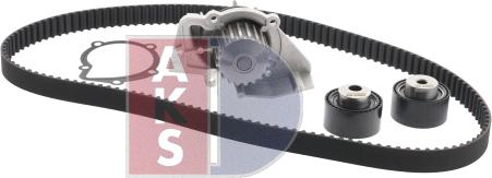 AKS Dasis 570260N - Water Pump & Timing Belt Set autospares.lv