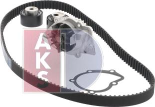 AKS Dasis 570260N - Water Pump & Timing Belt Set autospares.lv