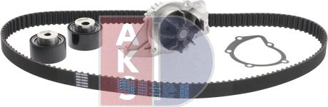 AKS Dasis 570260N - Water Pump & Timing Belt Set autospares.lv