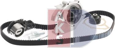 AKS Dasis 570261N - Water Pump & Timing Belt Set autospares.lv