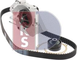 AKS Dasis 570261N - Water Pump & Timing Belt Set autospares.lv