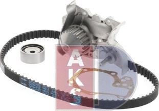 AKS Dasis 570268N - Water Pump & Timing Belt Set autospares.lv