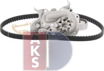 AKS Dasis 570268N - Water Pump & Timing Belt Set autospares.lv