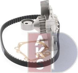 AKS Dasis 570268N - Water Pump & Timing Belt Set autospares.lv