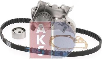 AKS Dasis 570268N - Water Pump & Timing Belt Set autospares.lv