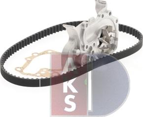 AKS Dasis 570268N - Water Pump & Timing Belt Set autospares.lv