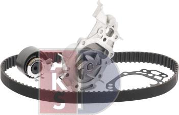 AKS Dasis 570289N - Water Pump & Timing Belt Set autospares.lv