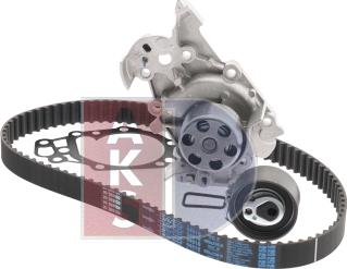 AKS Dasis 570289N - Water Pump & Timing Belt Set autospares.lv