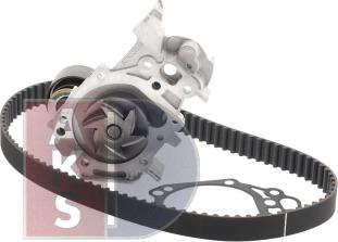 AKS Dasis 570289N - Water Pump & Timing Belt Set autospares.lv