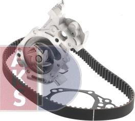 AKS Dasis 570289N - Water Pump & Timing Belt Set autospares.lv