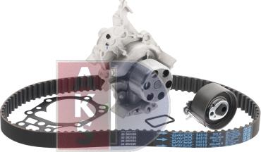 AKS Dasis 570289N - Water Pump & Timing Belt Set autospares.lv