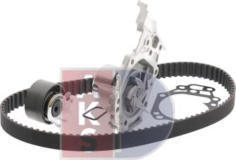 AKS Dasis 570289N - Water Pump & Timing Belt Set autospares.lv