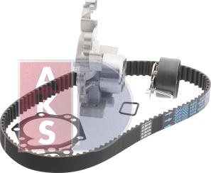 AKS Dasis 570289N - Water Pump & Timing Belt Set autospares.lv