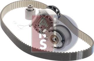 AKS Dasis 570284N - Water Pump & Timing Belt Set autospares.lv