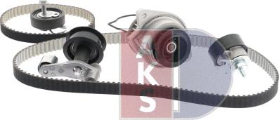 AKS Dasis 570285N - Water Pump & Timing Belt Set autospares.lv