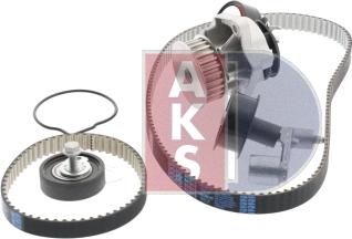 AKS Dasis 570285N - Water Pump & Timing Belt Set autospares.lv