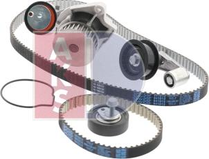 AKS Dasis 570285N - Water Pump & Timing Belt Set autospares.lv