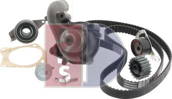 AKS Dasis 570280N - Water Pump & Timing Belt Set autospares.lv