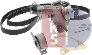 AKS Dasis 570280N - Water Pump & Timing Belt Set autospares.lv