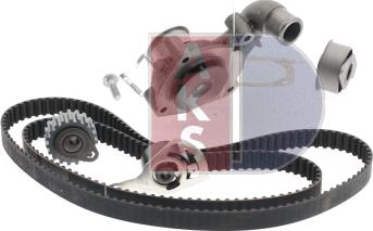 AKS Dasis 570280N - Water Pump & Timing Belt Set autospares.lv