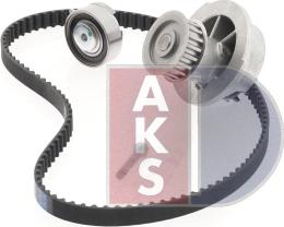 AKS Dasis 570272N - Water Pump & Timing Belt Set autospares.lv