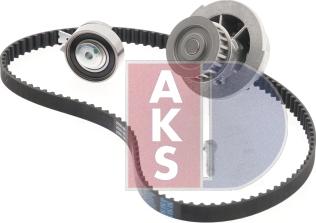 AKS Dasis 570272N - Water Pump & Timing Belt Set autospares.lv