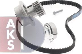 AKS Dasis 570272N - Water Pump & Timing Belt Set autospares.lv