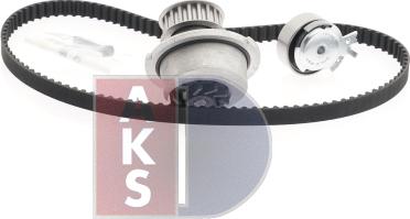 AKS Dasis 570272N - Water Pump & Timing Belt Set autospares.lv