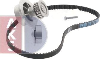 AKS Dasis 570272N - Water Pump & Timing Belt Set autospares.lv