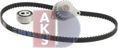 AKS Dasis 570277N - Water Pump & Timing Belt Set autospares.lv