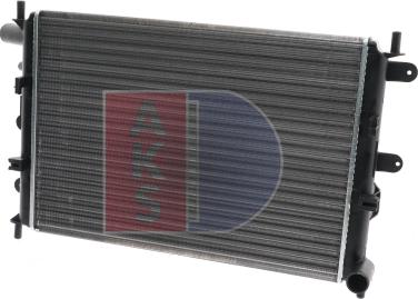 AKS Dasis 099297N - Radiator, engine cooling autospares.lv