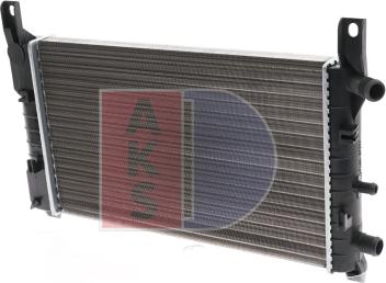 AKS Dasis 090040N - Radiator, engine cooling autospares.lv