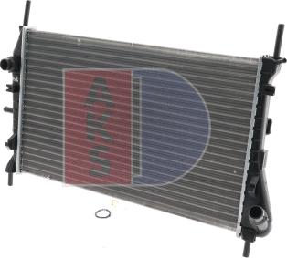 AKS Dasis 090019N - Radiator, engine cooling autospares.lv