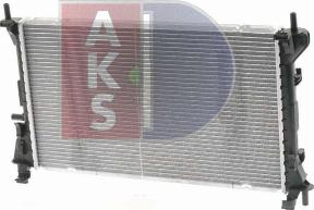 AKS Dasis 090087N - Radiator, engine cooling autospares.lv