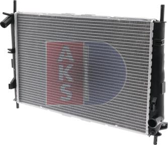 AKS Dasis 090071N - Radiator, engine cooling autospares.lv