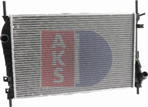 AKS Dasis 090072N - Radiator, engine cooling autospares.lv