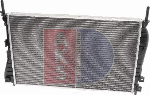 AKS Dasis 090072N - Radiator, engine cooling autospares.lv