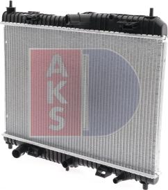 AKS Dasis 090103N - Radiator, engine cooling autospares.lv