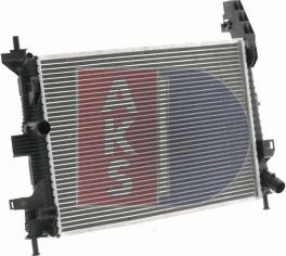 AKS Dasis 090117N - Radiator, engine cooling autospares.lv