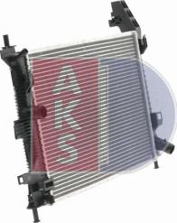 AKS Dasis 090117N - Radiator, engine cooling autospares.lv