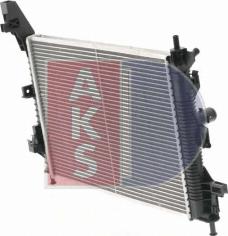 AKS Dasis 090117N - Radiator, engine cooling autospares.lv