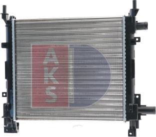 AKS Dasis 091300N - Radiator, engine cooling autospares.lv