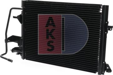 AKS Dasis 092480N - Condenser, air conditioning autospares.lv