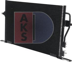 AKS Dasis 092150N - Condenser, air conditioning autospares.lv