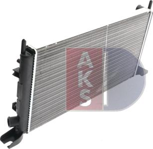 AKS Dasis 092270N - Radiator, engine cooling autospares.lv