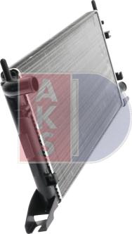 AKS Dasis 092270N - Radiator, engine cooling autospares.lv