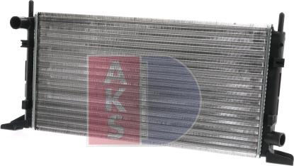 AKS Dasis 092270N - Radiator, engine cooling autospares.lv