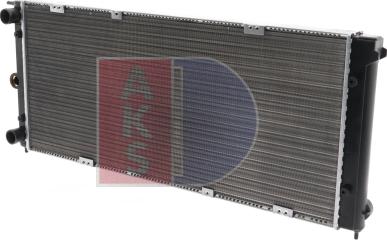 AKS Dasis 040460N - Radiator, engine cooling autospares.lv