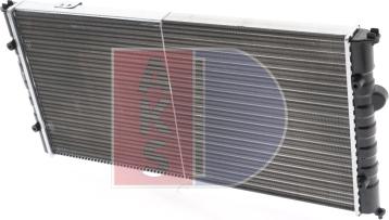 AKS Dasis 040400N - Radiator, engine cooling autospares.lv